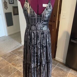 HTF Blackmilk Cathedral Midaxi